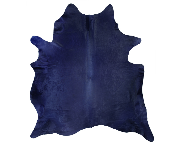 navy cow hide