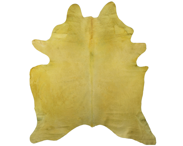yellow cow hide